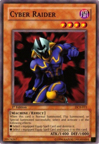 Amazon.com: Yu-Gi-Oh! - Cyber Raider (DCR-011) - Dark Crisis